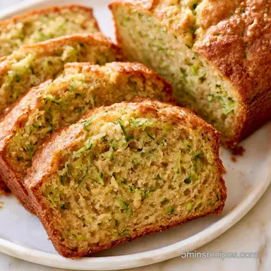 Zucchini Spice Bread with Sour Cream Recipe Card