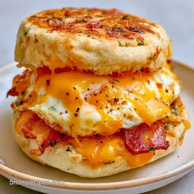 Egg Mcmuffin Breakfast in 15 Minutes