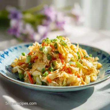 Egg Roll in a Bowl: 15-Minute Stir Fry for 4 Servings
