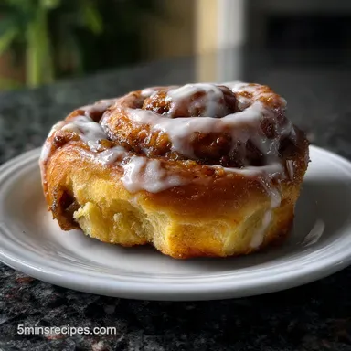 Fast Cinnamon Roll Recipe: Quick Rise Dough Recipe Card