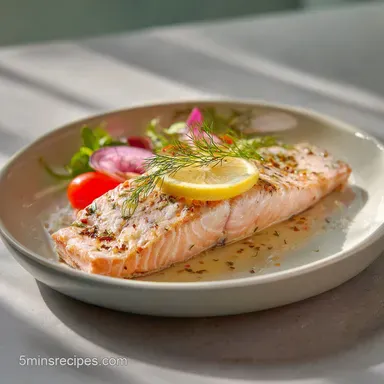 Flaky Oven-Baked Salmon in 17 Minutes