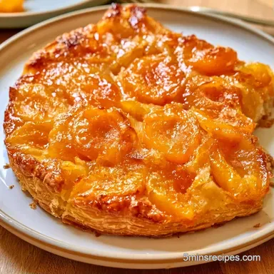 Apricot Puff Tart in 40 Minutes Recipe Card