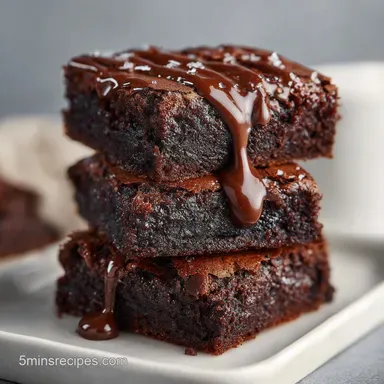 Fudgy Football Brownie in 45 Minutes