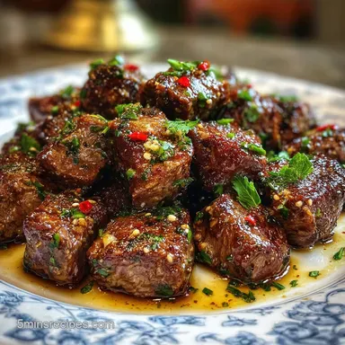 Garlic Butter Steak Bites Recipe in 15 Minutes