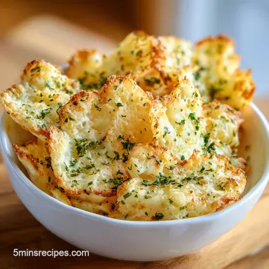 Crispy Cottage Cheese Chips (35 Min) Recipe Card