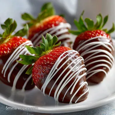 Chocolate Covered Strawberries Dipping Guide Ready in 20 Minutes Recipe Card