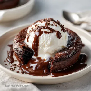 Gooey Chocolate Cookie in a Mug Recipe in 6 Minutes