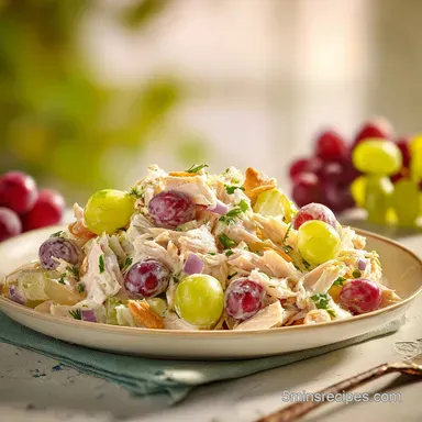 Grapes Chicken Salad: A Velvety 45-Minute Bistro Favorite Recipe Card
