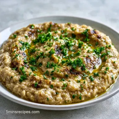 Grilled Eggplant with Herbs: Smoky