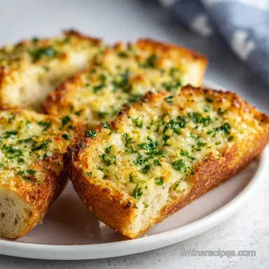 Garlic Bread in 15 Minutes: A Golden and Crispy Side Dish