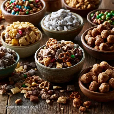 Easy Homemade Holiday Snack Mix Recipes for Parties