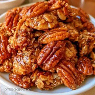 Maple Pecan Granola in 30 Minutes