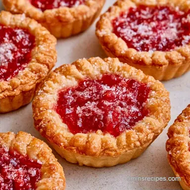 Jam Puff Pastry Tarts in 25 Minutes