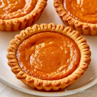 Mini Pumpkin Pies with Condensed Milk