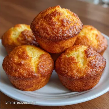 Sour Cream Muffins in 35 Minutes