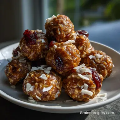 No Bake Energy Bites: Chewy and Velvety Recipe Card