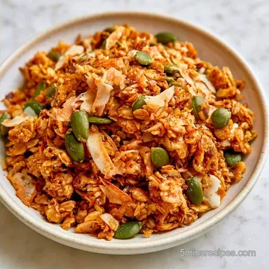 Nut Free Granola with Coconut