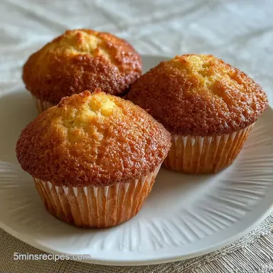 One Bowl Muffins in 28 Minutes: Tender Recipe Card