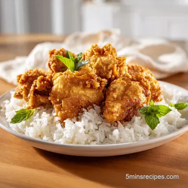 Chicken and Rice: One-Pan Recipe Card