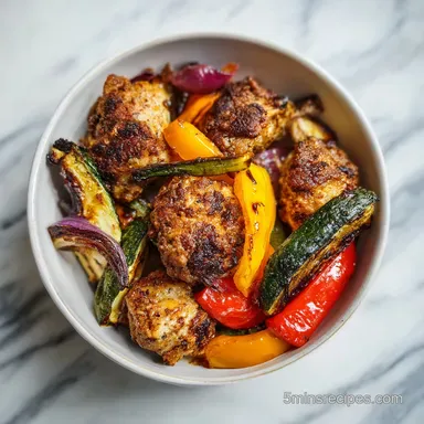 One Pan Roasted Chicken: Crispy Recipe Card