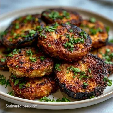 Pan Fried Eggplant for 4 Servings