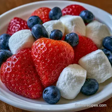 Patriotic Fruit Skewers in 10 Minutes
