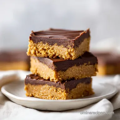 Peanut Butter Blondies in 45 Minutes