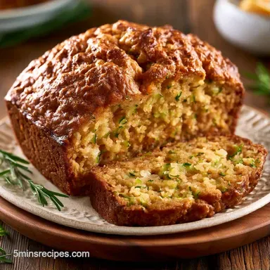 Pineapple Zucchini Bread with Glaze Recipe Card