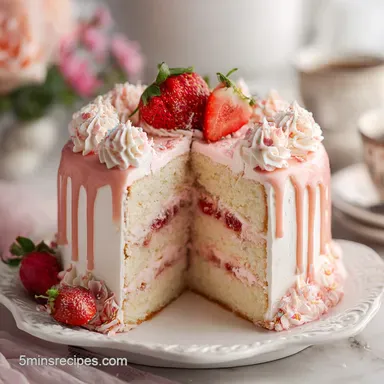 Galentines Cake: Party-Ready Baked Fluffy Recipe Card