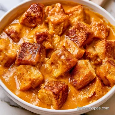 Pumpkin Breakfast Casserole for 10 Recipe Card