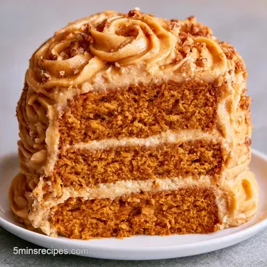 Pumpkin Layer Cake for 12 Servings