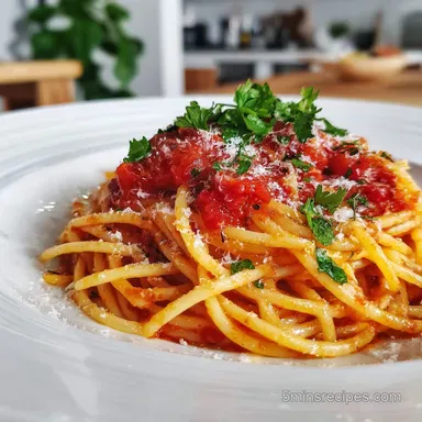 Quick Pasta Sauce in 10 Minutes - Silky & Bright