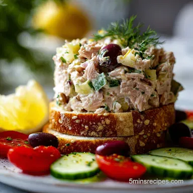 Quick Tuna Salad in 10 Minutes