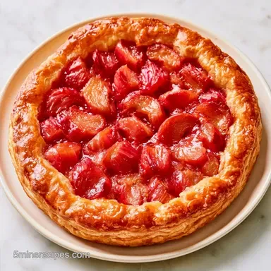 Rhubarb Puff Tart in 35 Minutes