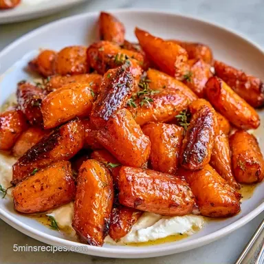 Roasted Carrot Whipped Feta Tart: Savory