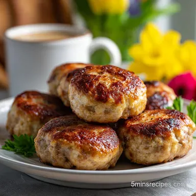 Sausage Balls With Bisquick Recipe: Moist Bites Recipe Card