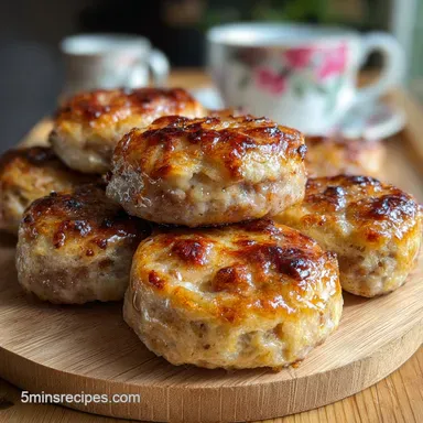 Sausage Bisquick Balls for 10 People Baked