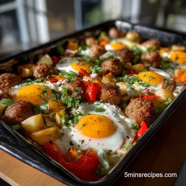 Breakfast With Sausage Recipe: Maple Glazed Veggies Recipe Card