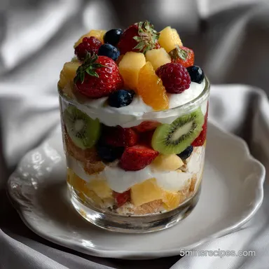 Easy Fruit Parfait: Creamy & Crisp