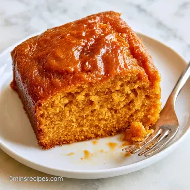 Simple Pumpkin Cake with Coconut Oil