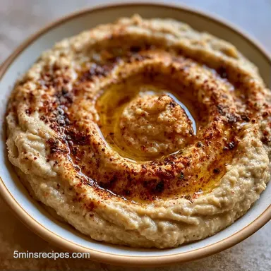 Smoky Baba Ganoush Recipe for 6 Servings Recipe Card