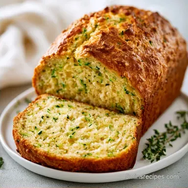 Sourdough Zucchini Bread for 12 Servings