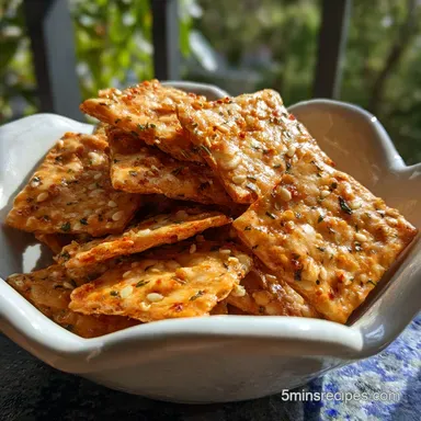 Spicy Ranch Crackers Recipe in 20 Minutes