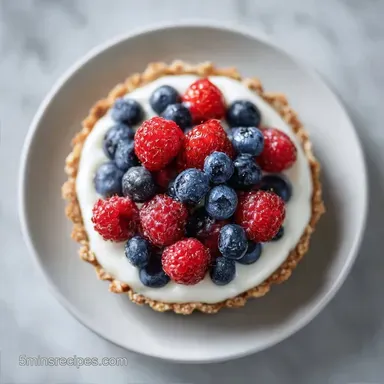 Sugar Free Berry Tart for 12 Slices