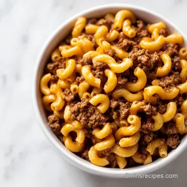 Taco Mac and Cheese in 30 Minutes Recipe Card