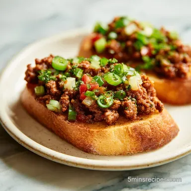 Texas Toast Sloppy Joes Recipe in 30 Minutes