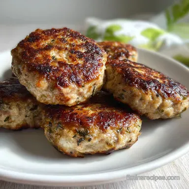 Turkey Breakfast Sausage: Juicy & Savory Recipe Card