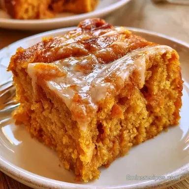 Two-Ingredient Pumpkin Snack Cake