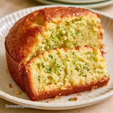 Vanilla Zucchini Cake in 60 Minutes