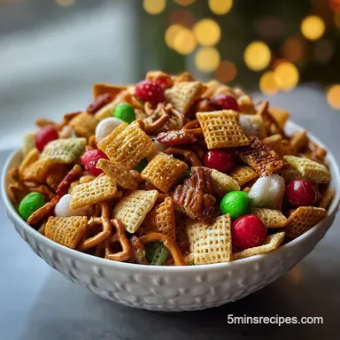Christmas Crunch Recipe Ready in 30 Min: Silky Baked Snack